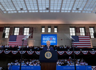 ‘Are you with me?’ Biden and Harris launch Black voter outreach and warn of a second Trump term voter