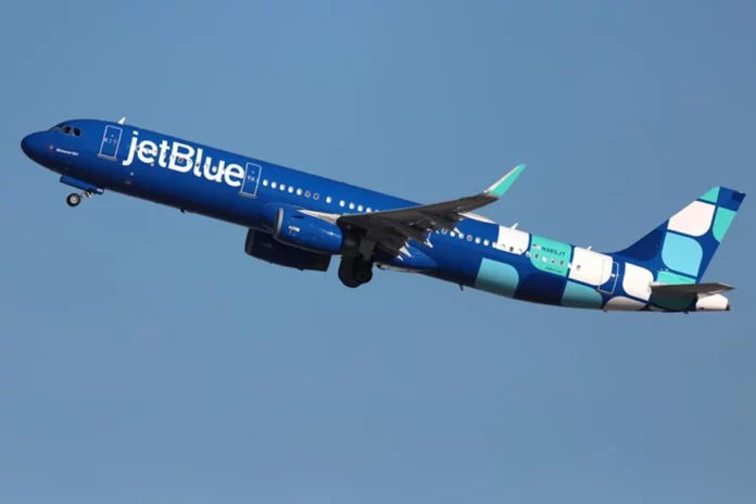 Aeronave de Vuelos JetBlue.