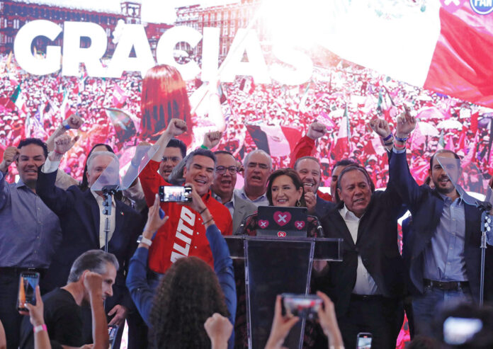 Xóchitl Gálvez asegura que "ya ganó" pero pide contar "hasta el último voto" en México
