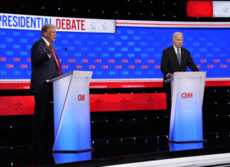 Trump y Biden comienzan el debate discutiendo sus dos visiones opuestas sobre la economía