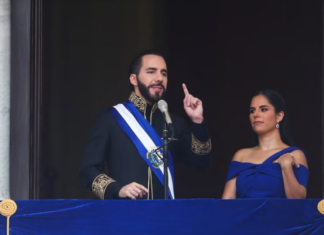 Nayib Bukele asume segundo mandato como presidente de El Salvador tras ser reelegido en febrero Nayib Bukele