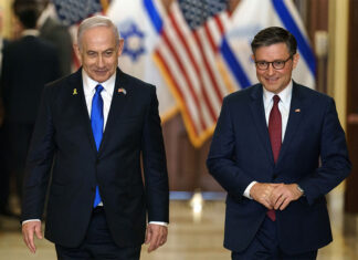 In fiery speech to Congress,Congress defends war in Gaza and denounces protesters Gaza