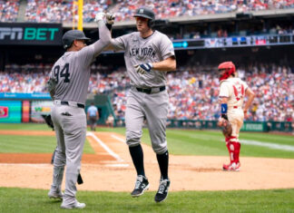 LeMahieu has career-high 6 RBIs, Yanks beat Phils 6-5 for 3-game sweep and 5-game winning streak