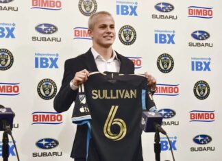 Cavan Sullivan del Union ingresa a los 14 años y es el jugador más joven en la historia de la MLS union