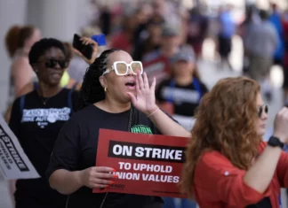 Biden cancels speech at teachers union convention in Philadelphia after union staff goes on strike Speech