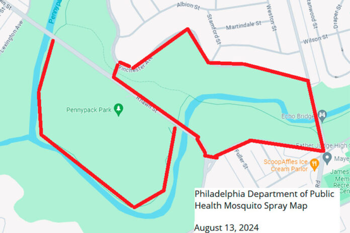 Health-Department-to-spray-for-mosquitoes-in-Pennypack-and-Fairmount-parks mosquitoes