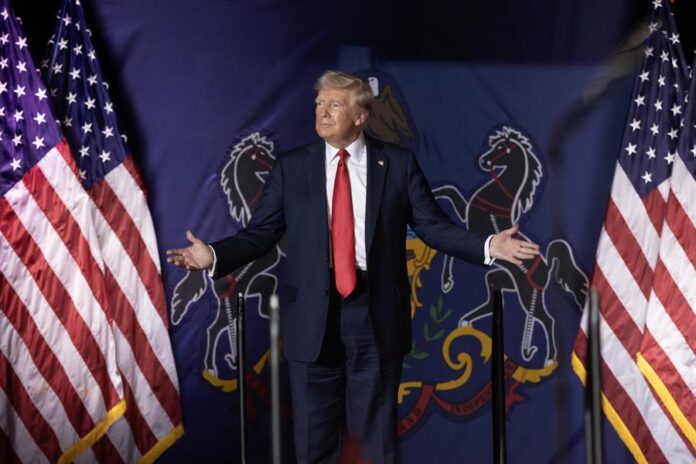 Trump acepta debatir a Kamala Harris desafío aceptado Kamala Harris