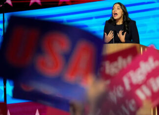 Your audience is filled with Republicans. The Democratic convention is underway. How to cover it? The Democratic