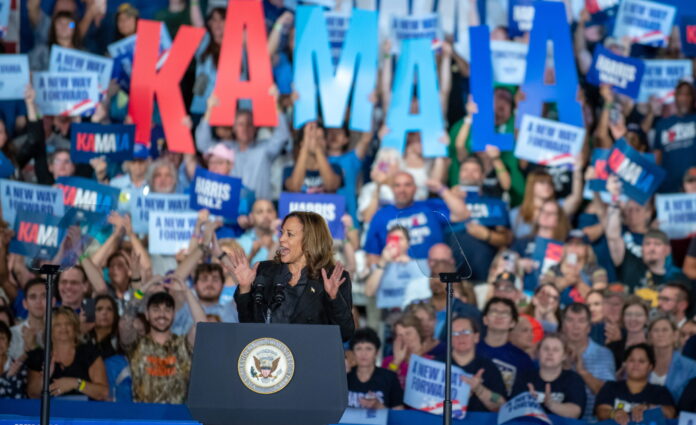 Kamala Harris busca acortar distancias con Trump en zonas conservadoras de Pensilvania pensilvania