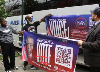 Sharpton and Central Park Five members get out the vote in battleground Pennsylvania Pennsylvania