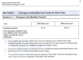 Beneficiarios de Medicare gastarán menos en medicamentos en 2025 medicamentos