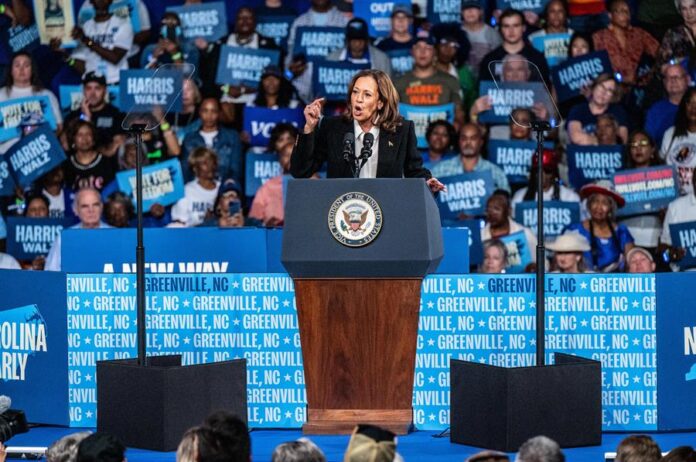 Harris carga contra Trump por querer usar las Fuerzas Armadas