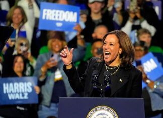 Harris slams Trump for suggesting military handle ‘enemy from within’ as they vie for Pennsylvania Harris