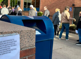 Judge extends early voting option in a suburban Philadelphia county after Trump’s campaign sued voting