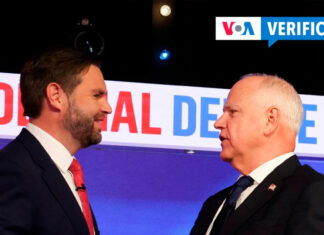 Lo cierto, lo falso y lo engañoso en el debate entre Vance y Walz sobre inmigración Vance