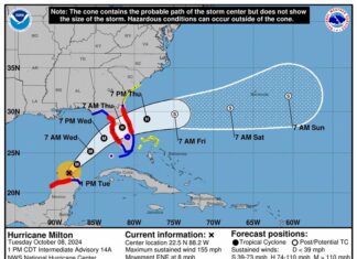 Milton se convierte de nuevo en huracán de categoría 5 mientras se aproxima a Florida