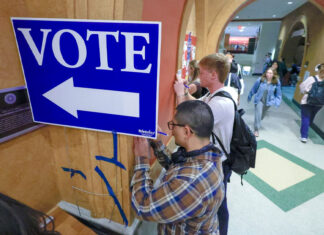 More Republicans are voting early, helping break records. Nearly 19 million ballots cast so far voting