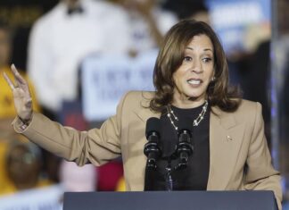 Una hija de Bush pide votar a Harris y hace campaña en el disputado estado de Pensilvania Harris