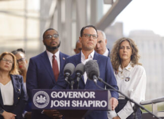 Governor Shapiro visits Weitzman National Museum of American Jewish History to tour Nova exhibition honoring victims of october 7th massacre in Israel Shapiro