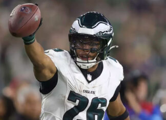 Barkley y Henry protagonizan electrizante duelo dominical entre Eagles y Ravens, 2 potencias Eagles
