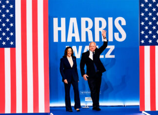 HARRIS-WALZ campaign day ahead for monday, november 4