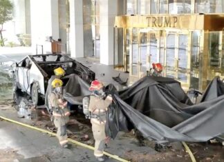 Conductor del Cybertruck que explotó frente al hotel Trump se disparó antes del incidente Cybertruck