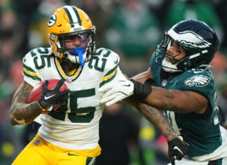 Fumble on opening kickoff, injuries and penalties cost the Packers in their loss to the Eagles Eagles