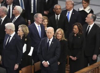 From Carter’s funeral, an American snapshot: A singular image, 5 presidents, 379 years of history American