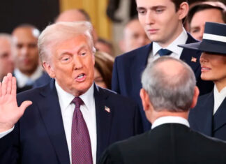 Unos 24,6 millones de televidentes vieron la investidura de Trump, la audiencia más baja desde 2013 Trump