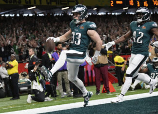 Cooper DeJean celebra sus 22 años con el primer TD de cumpleaños en el Super Bowl Cooper DeJean