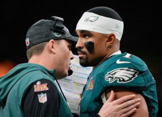 Eagles’ Super Bowl-winning coordinator Kellen Moore will become the Saints head coach Eagles