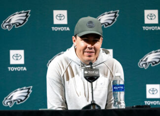 Eagles offensive coordinator Kellen Moore’s future a hot topic at the Super Bowl Eagles