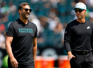 Eagles promote Kevin Patullo to offensive coordinator following Kellen Moore’s departure for Saints Eagles