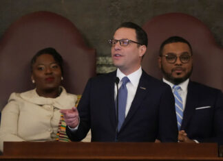 Pennsylvania governor seeks more money for schools and transit, but relies heavily on surplus cash Pennsylvania