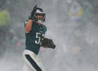 Zack Baun, ex de Saints, revive su carrera en Filadelfia con Eagles Eagles