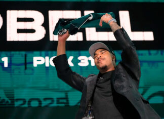 Eagles move up 1 spot and take Alabama LB Jihaad Campbell in the NFL draft