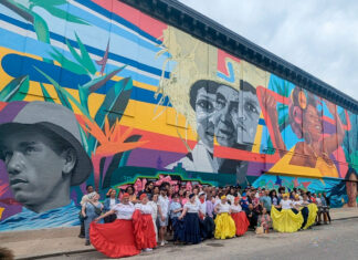 Mural Arts’ CAICU Project Kicks Off 2025 Event Series with vibrant dedication in Norris Square CAICU