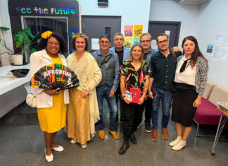 Norma Corrales-Martin celebrates the 11º International Poetry Festival in Philadelphia