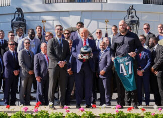 Trump celebra a los campeones Eagles en la Casa Blanca, pero sin Jalen Hurts Eagles