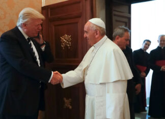 Trump draws criticism with AI image of himself as the pope ahead of the papal conclave