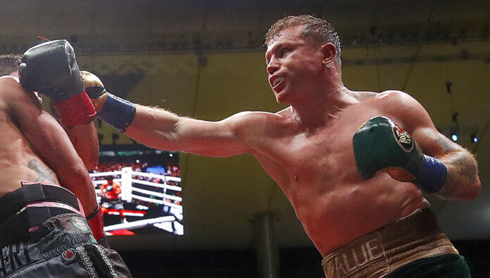 'Canelo' Álvarez derrota a William Scull y se torna campeón absoluto de las 168 libras