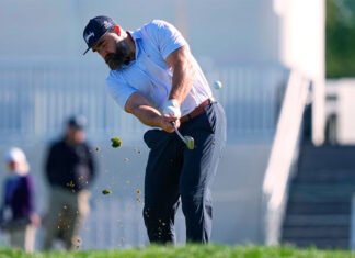 Go Birds and birdies: Retired Eagles great Jason Kelce takes his swings, advice at PGA Tour pro-am