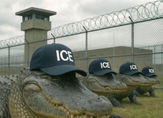 Protesta multitudinaria contra el ‘Alligator Alcatraz’ en vísperas de su apertura