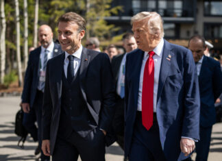 Trump critica a Macron y dice que no abandonó G7 para un alto el fuego entre Irán e Israel Macron