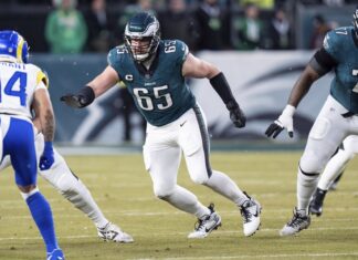 Lane Johnson es elegido por la AP el mejor tackle ofensivo de la NFL Lane Johnson