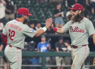 Kyle Schwarber y Jesús Luzardo dan victoria 6-3 a Filis sobre Medias Blancas