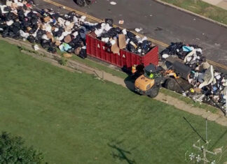 Trash and tension mount in Philadelphia on Day 8 of workers strike, while some seek pop-up haulers
