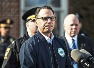 2 Pennsylvania state troopers have been shot, governor says