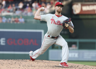 Wheeler, as de los Filis presenta coágulo en el brazo derecho y va 15 días a lista de lesionados