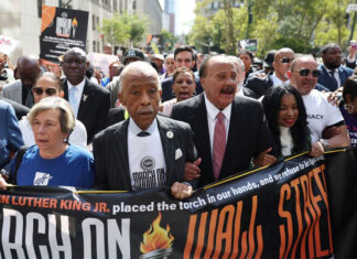 Al Sharpton leads pro-DEI ‘March on Wall Street’ on anniversary of the 1963 March on Washington